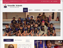 Tablet Screenshot of grenvilleschool.com